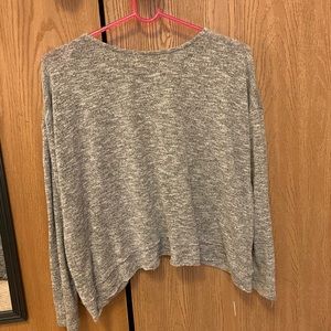 AE open back grey sweater XS/S!
